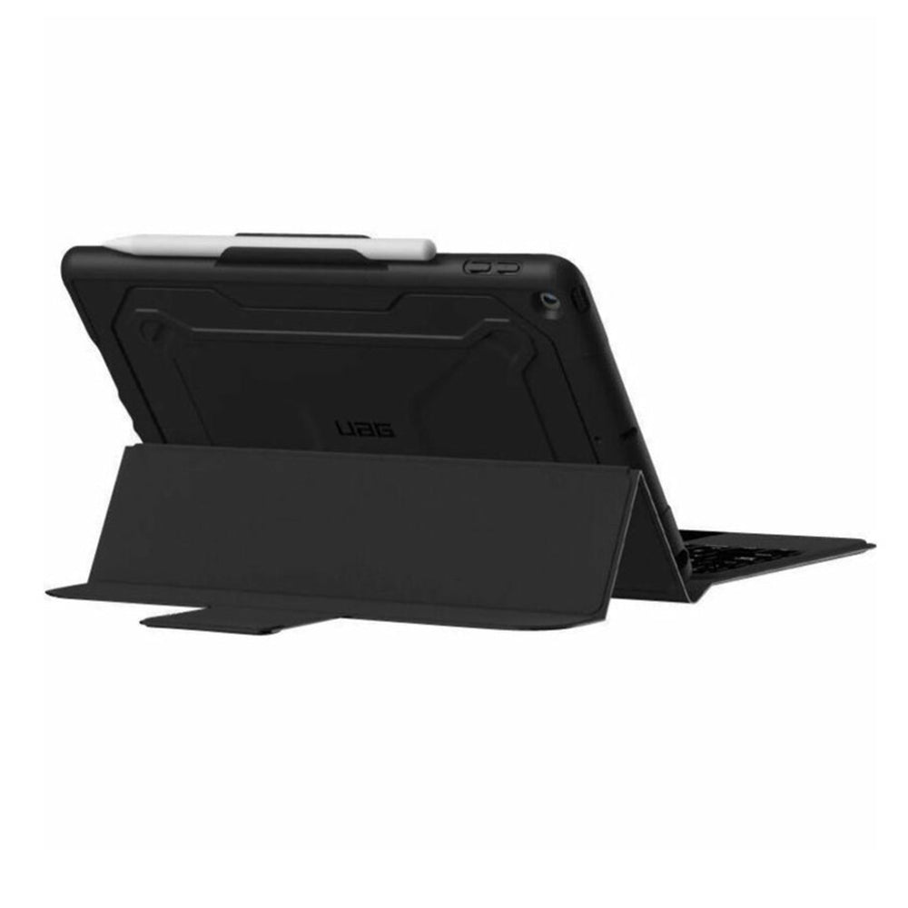 UAG Rugged Integrated iPad (10.2") Bluetooth Keyboard Case with Trackpad - Black