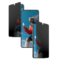 Thumbnail for PanzerGlass Privacy with Fasfit in a box for Galaxy S26 - Clear