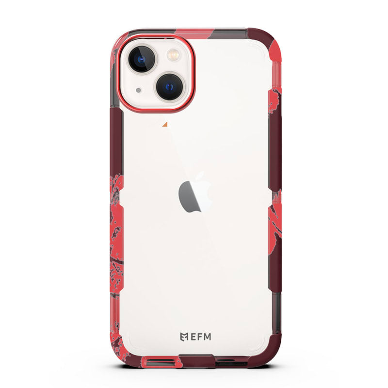 EFM Cayman Case Armour with D3O Crystalex for iPhone 13 (6.1") - Thermo Fire