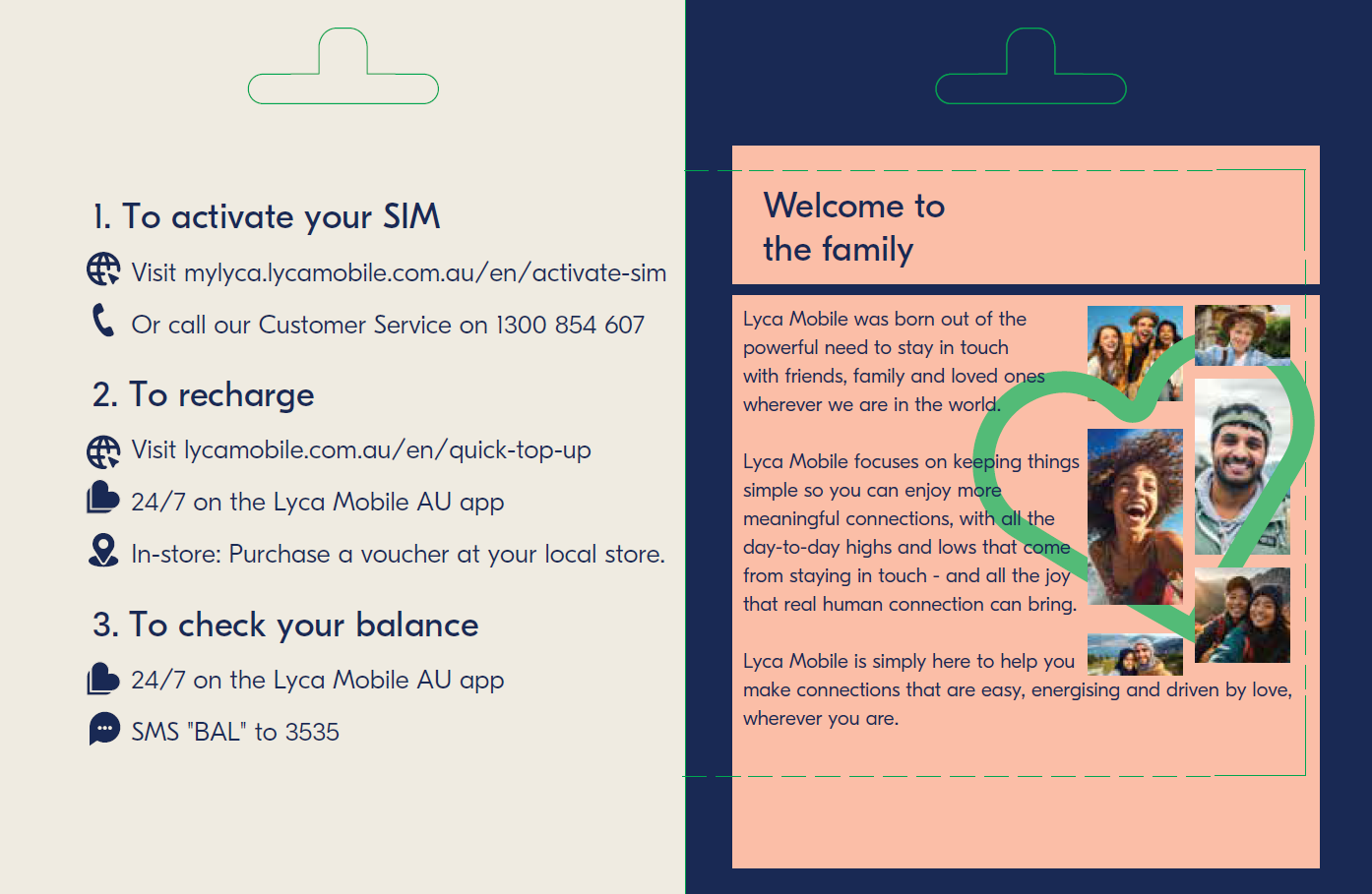 LycaMobile Prepaid SIM Card $2