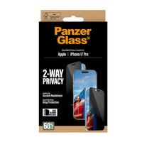 Thumbnail for PanzerGlass Ulte Wide Fit Privacy Screen Protector for iPhone 17 Pro