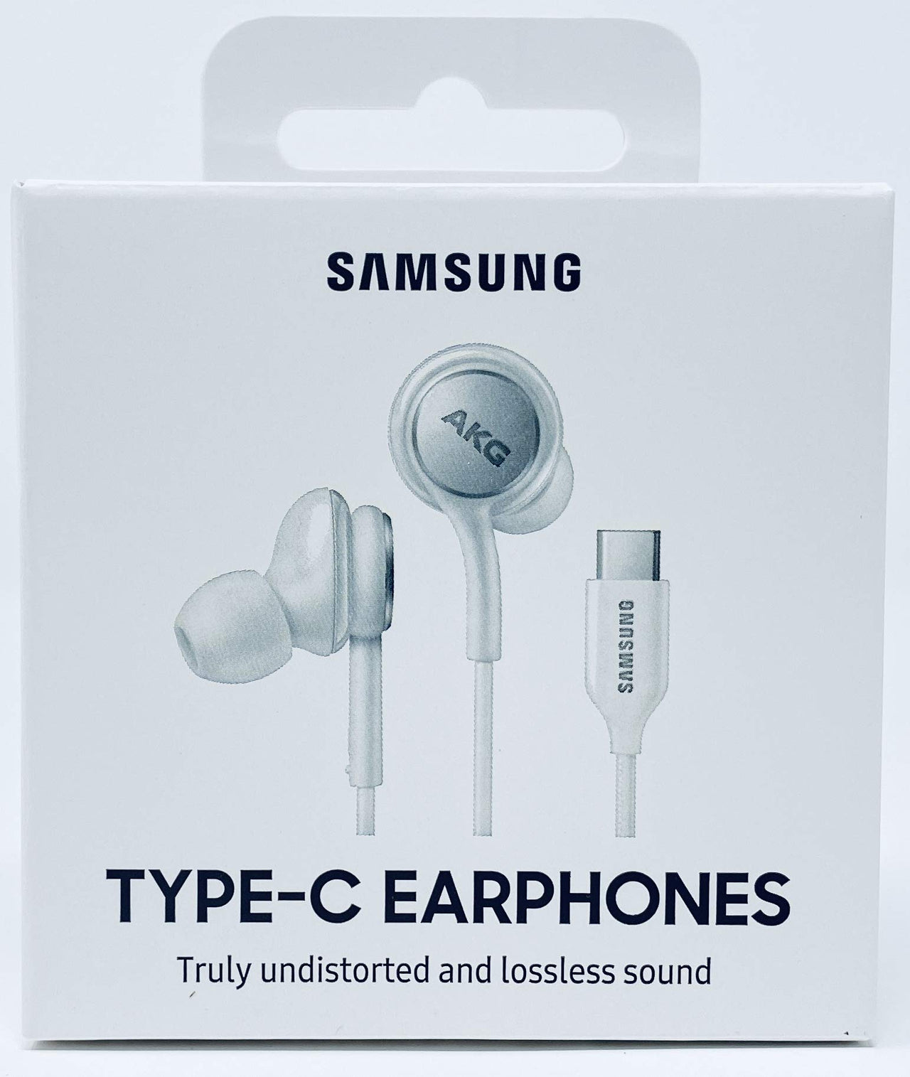 Samsung Corded AKG USB-C Earphones -  WHITE | for Samsung USB-C phones| S23 |Ultra | FOLD | FLIP