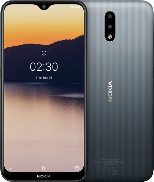 Nokia 2.3 Unlocked Smartphone 32GB - Charcoal