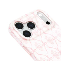 Case-Mate Trellis Bow MagSafe Case for iPhone 18 Pro Max - Ballet Pink