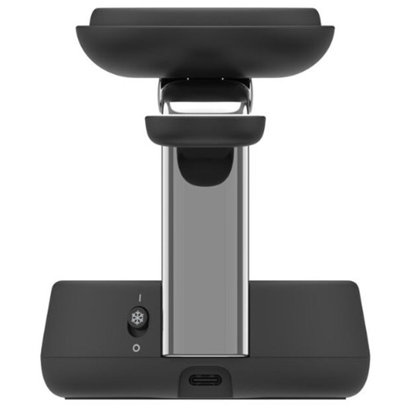 Belkin UltraCharge Pro 3-in-1 Magnetic Charging Dock Qi2 25W with 45W AC charger- Charcoal