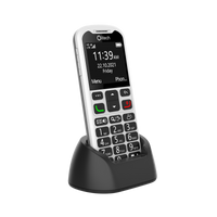 Thumbnail for Olitech EasyMate 2 Seniors 4G Phone - Big Buttons, GPS Location, Amplified Volume - Black/White