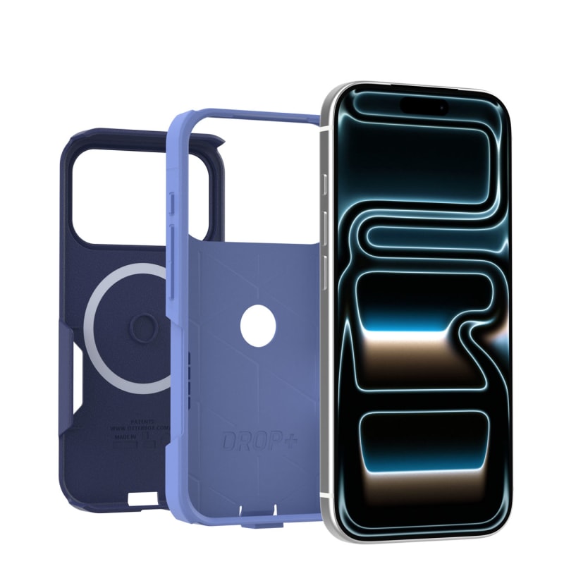 OtterBox Commuter Case with Camera Control for New iPhone 18 Pro, 17 Pro - Blue