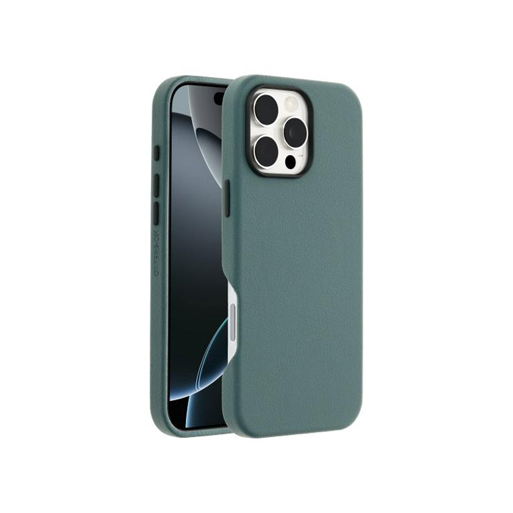 OtterBox Symmetry Cactus Leather Case for iPhone 16 Pro Max-Green