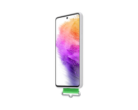 Thumbnail for Samsung Silicone Cover with Strap for Galaxy A73 5G - White