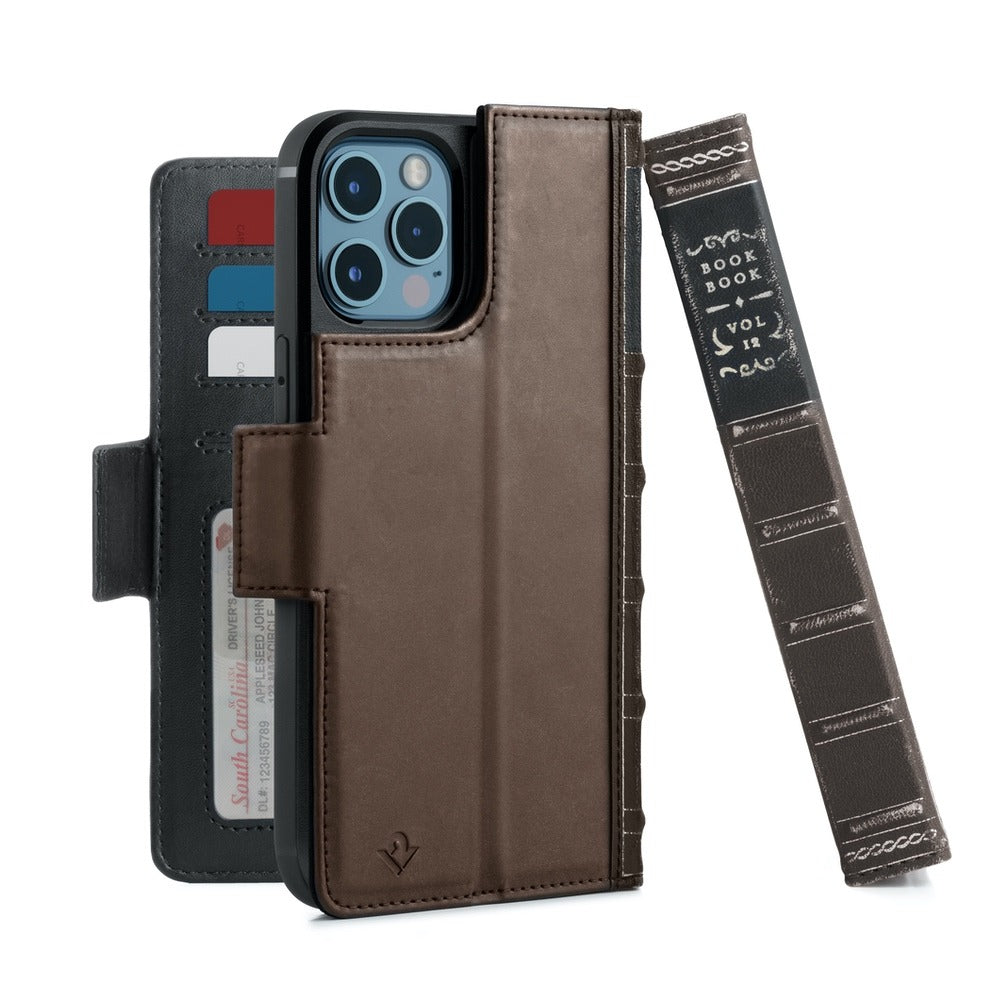Twelve South BookBook Case for iPhone 12 Pro Max - Brown