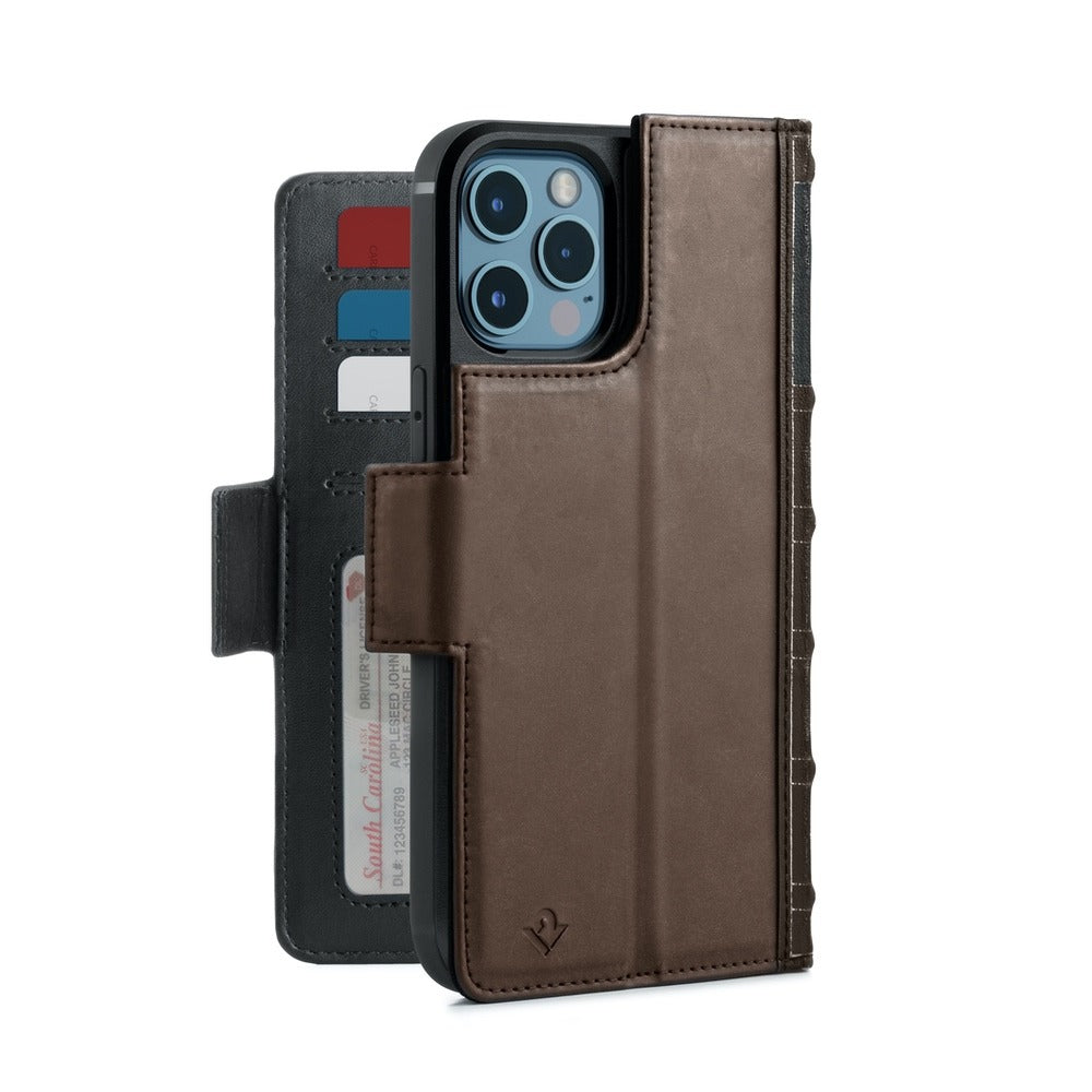 Twelve South BookBook Case for iPhone 12 Pro Max - Brown