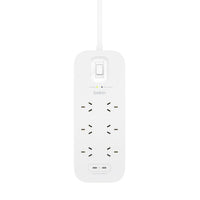 Thumbnail for Belkin SurgePro 6-Outlet Surge Protector with Dual USB-C 30W
