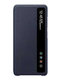 Samsung Galaxy S20FE Clear View Case Cover - Navy Black