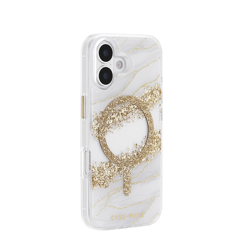 Case-Mate Karat Granite MagSafe Case for Apple iPhone 17- Gold