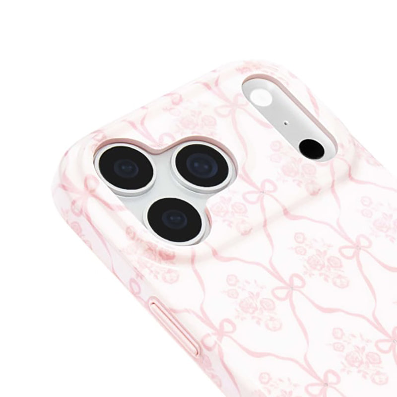 Case-Mate Trellis Bow w/MagSafe Case for iPhone 18 Pro - Ballet Pink