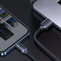 Thumbnail for Baseus Crystal Shine Series Fast Charging Data Cable USB to iP 2.4A 2m-Black