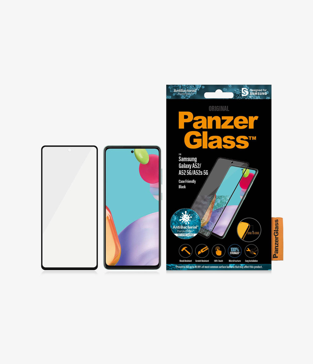 Panzer Glass Screen Protector for Samsung Galaxy A52/A52 5G/ A52s 5G - Black