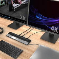 Thumbnail for J5create USB-C to Dual HDMI Docking Station