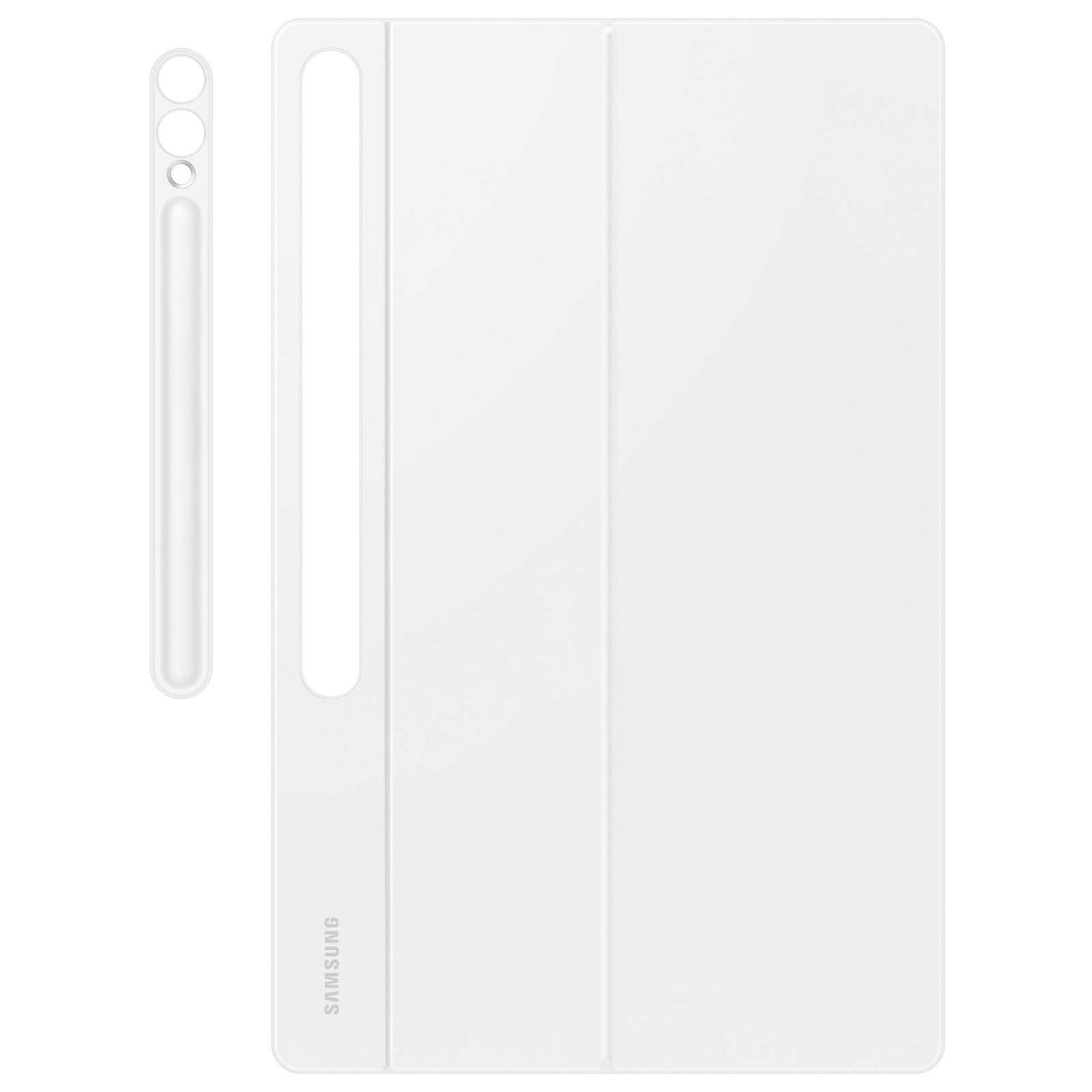 Samsung Book Cover Keyboard with Trackpad for Galaxy Tab S9 Ultra/S10 Ultra - White