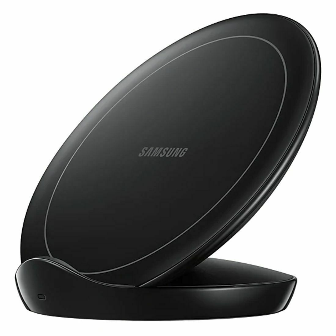 Samsung Fast Charge Wireless Charger Stand with Fan Cooling includes AC Charger - Black (9W / 7.5W)