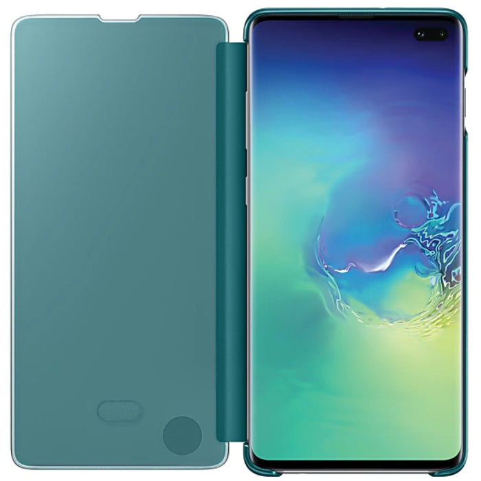 Samsung Clear View Cover suits Galaxy S10+ - Green