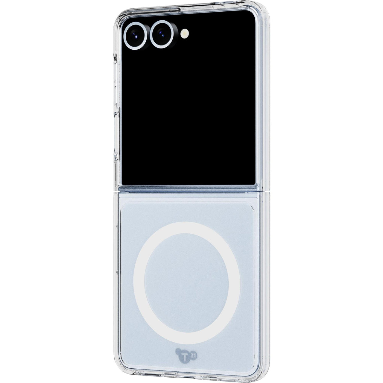 Tech21 EvoClear Magnet Case for Galaxy Z Flip7- Clear