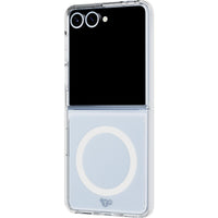 Thumbnail for Tech21 EvoClear Magnet Case for Galaxy Z Flip7- Clear