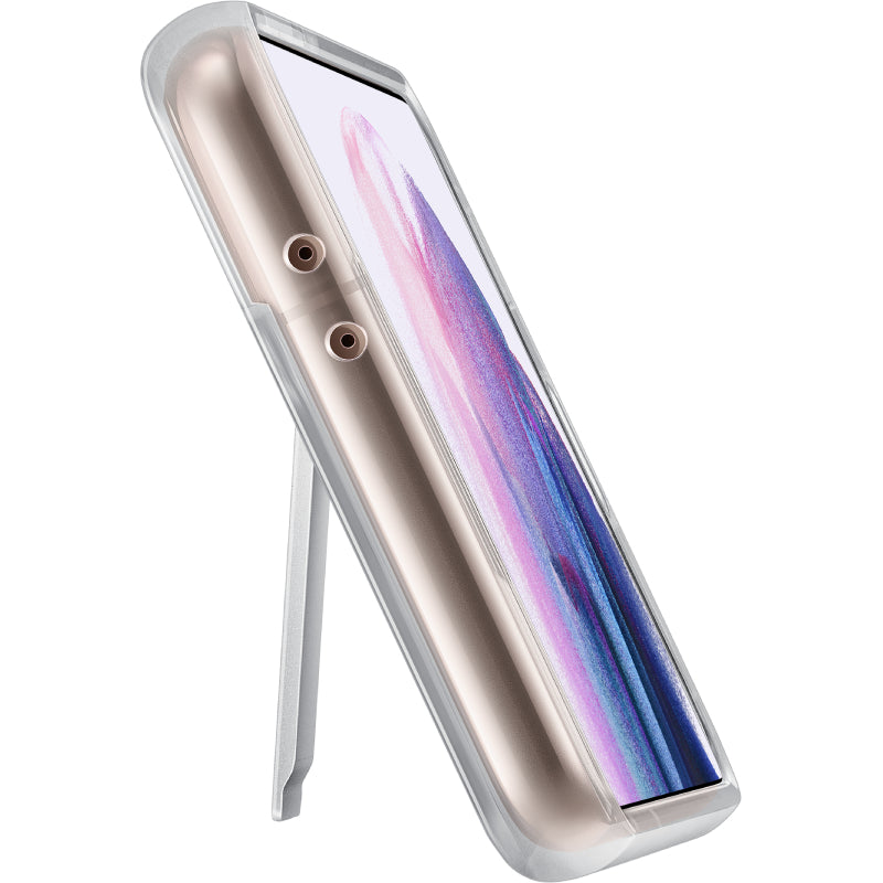Samsung Clear Standing Cover Case for Galaxy S21+ - Clear