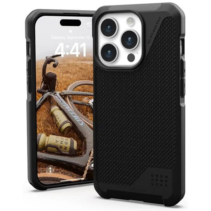 UAG Metropolis LT Kevlar Magsafe Case for iPhone 15 Pro - Black