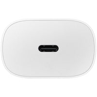 Thumbnail for Samsung USB-C 25W Fast Charging AC Wall Adapter (No Cable) - White