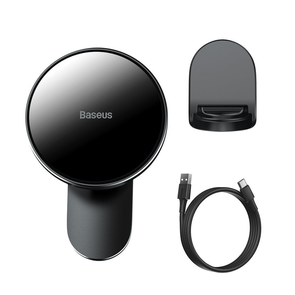Baseus Big Energy Car Mount Wireless Charger For Dashboards and Air Outlets