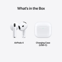 Thumbnail for Apple AirPods 4 with USB-C Charging Case - White