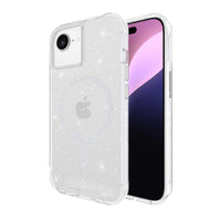 Thumbnail for Case-Mate Twinkle MagSafe Case for iPhone 17e/16e/15/14/13 - Twilight Silver