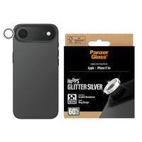 Thumbnail for PanzerGlass Hoops Lens Protector for iPhone Air - Glitter Silver
