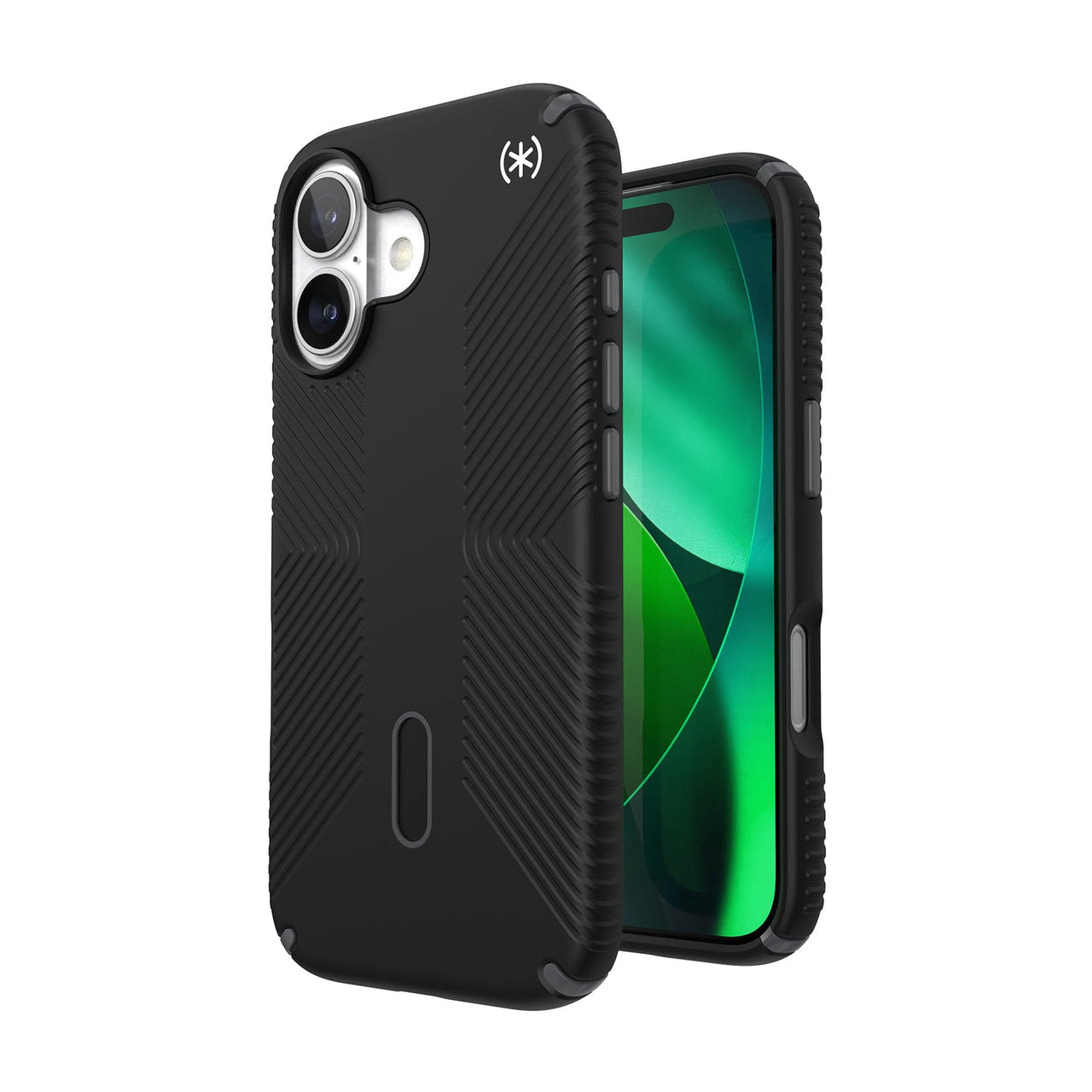 Speck Presidio2 Grip for iPhone 17 - Black/Grey