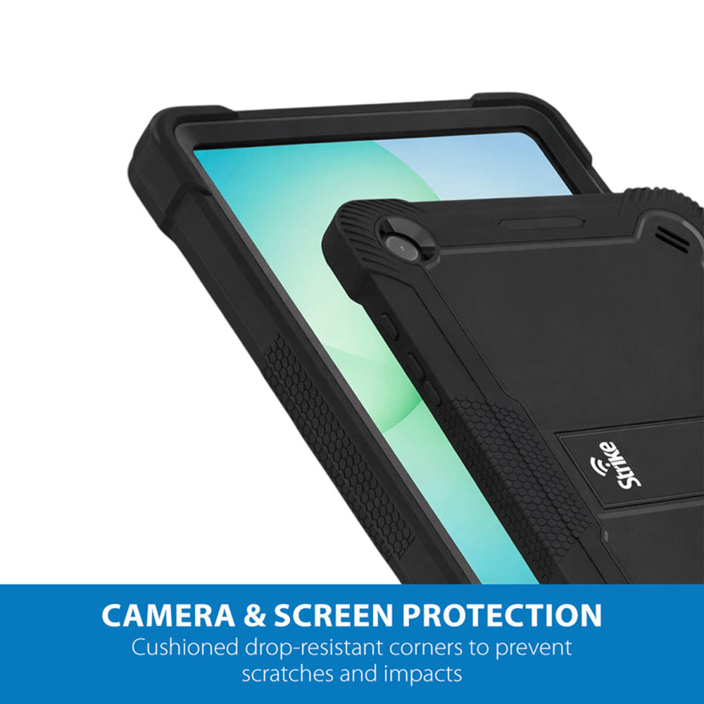 Samsung (Strike) Rugged Case for Galaxy Tab A11+ - Black