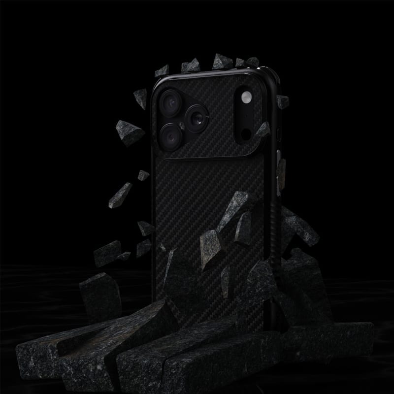 EFM Cayman Case with D3O Zero For iPhone 18 Pro - Black
