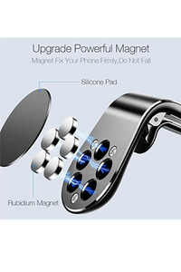 Thumbnail for BLACKTECH Magnetic Air Vent Car Holder - Black