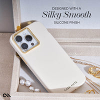 Thumbnail for Case-Mate Silicone MagSafe Case For iPhone 15 Pro Max - Beige