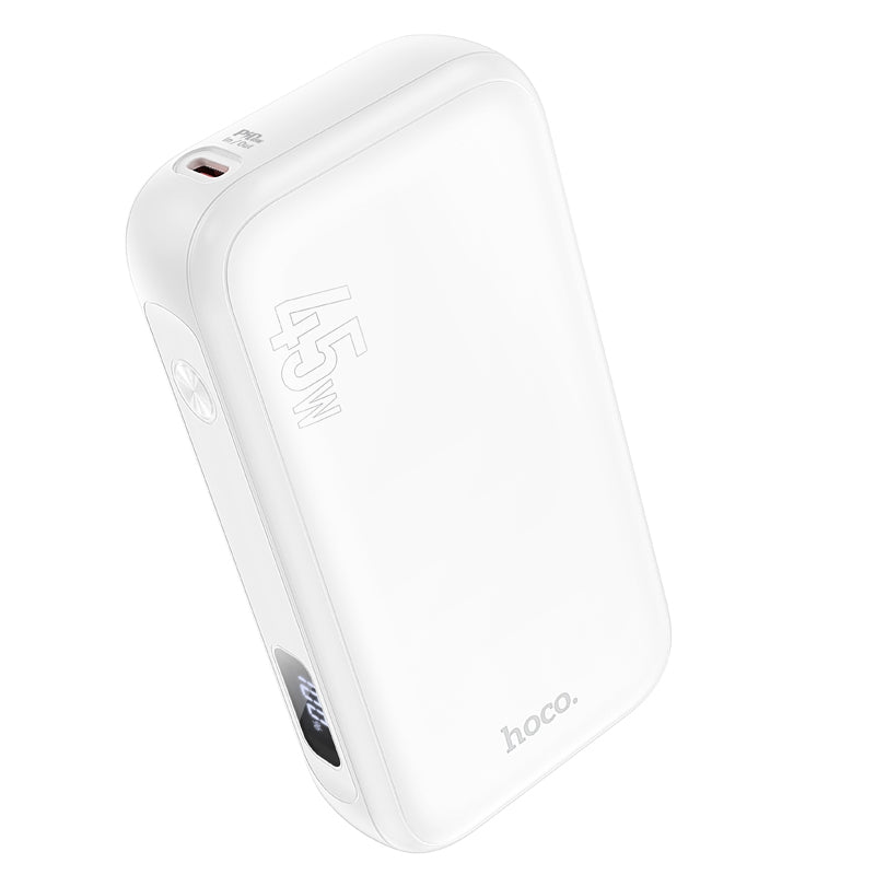Hoco J98 45W PD 15000 mAh Power Bank - White