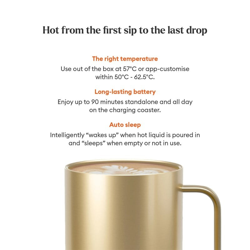 Ember Mug 4 10 oz (295 ml) - Gold