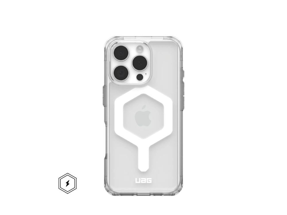 UAG Plyo Magsafe Case for iPhone 16 Pro Max - Ice/White