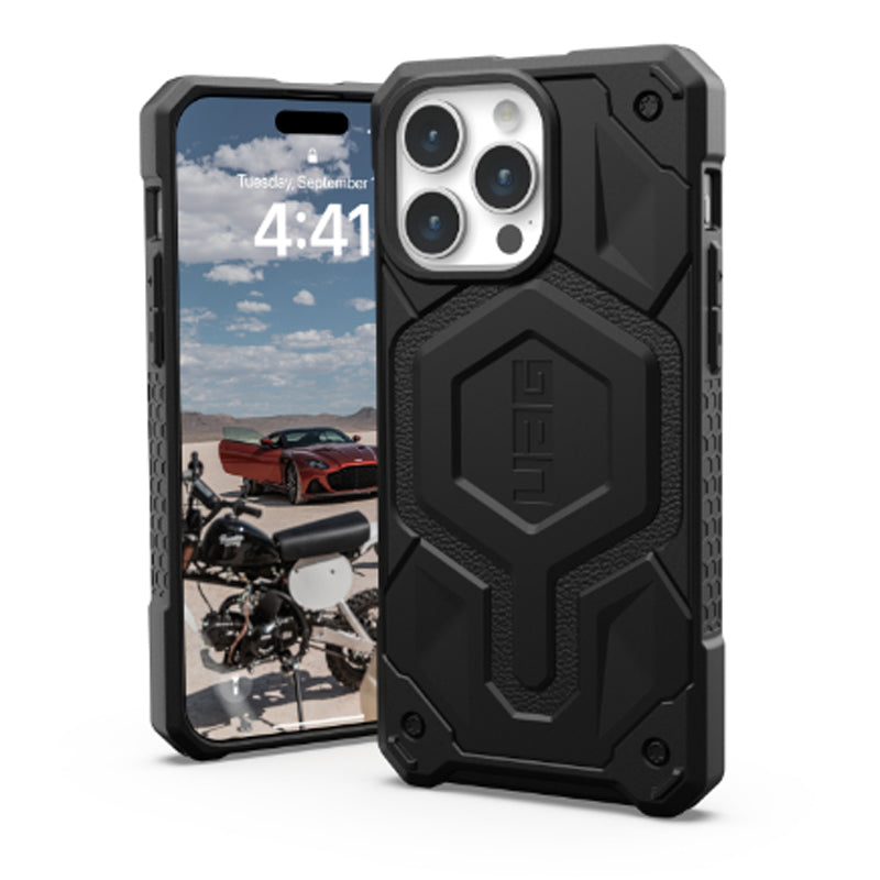 UAG Monarch Pro Magsafe - iPhone 15 Pro - Black