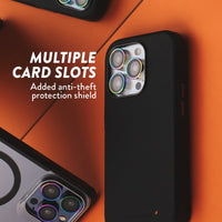 Thumbnail for EFM Monaco E-leather Wallet Case Armour With D3O Plus Suits Iphone 15 Pro (6.1
