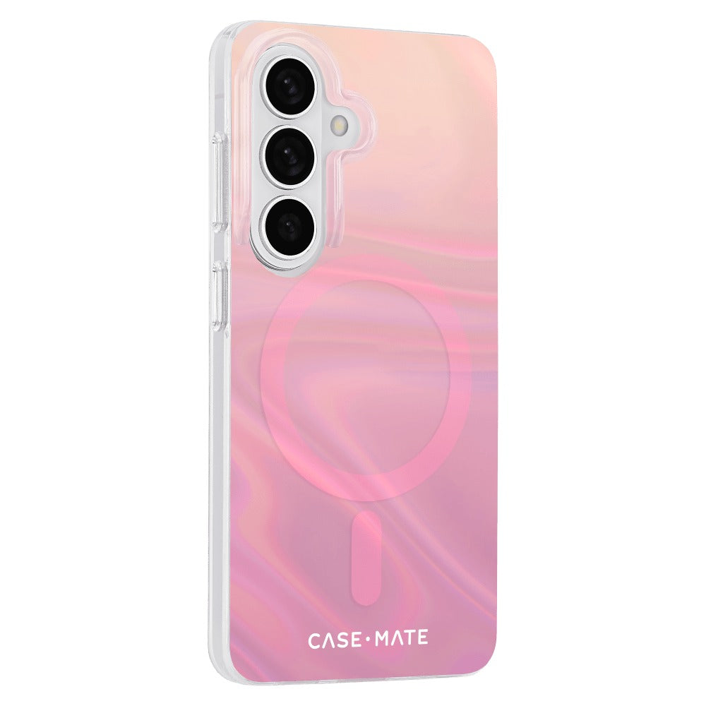 Case Mate Peach Bubble Case with Magnet for Samsung Galaxy S26 Pro - Iridescent