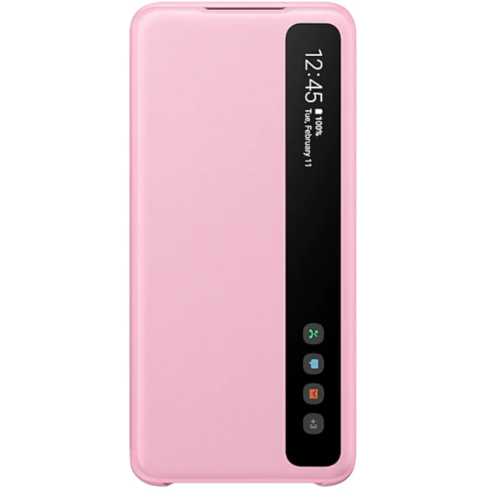 Samsung Galaxy S20 Clear View Cover - Pink
