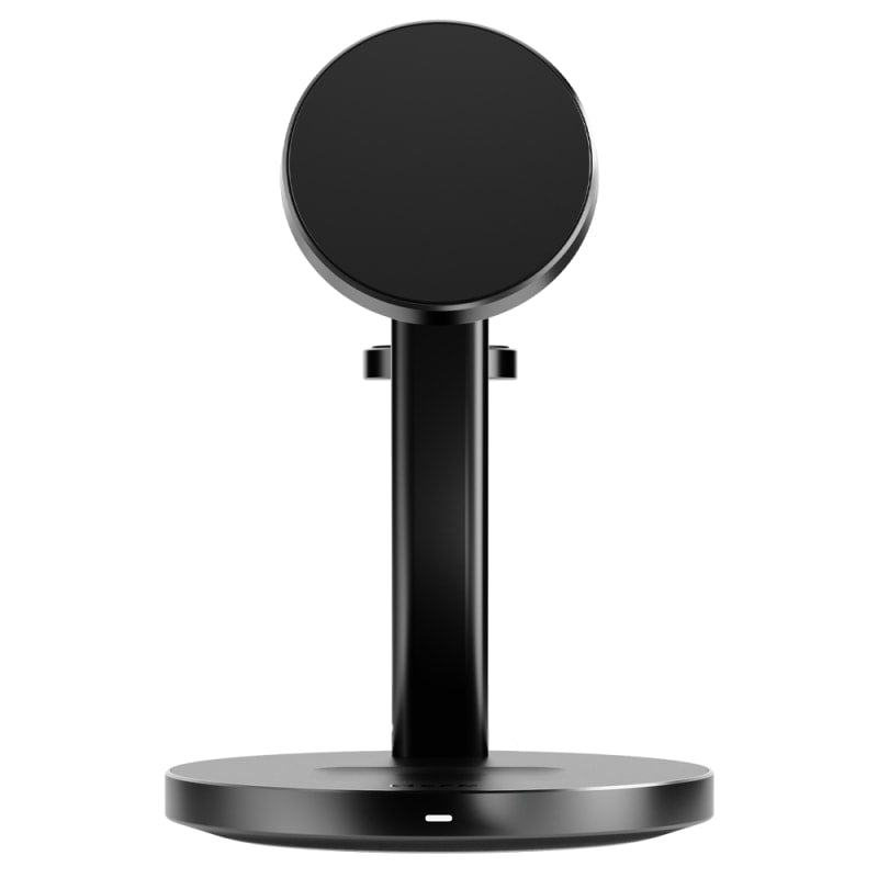 EFM Qi2 Trio Wireless Charge Stand with 30W Power Supply and 1.2M Cable - Black