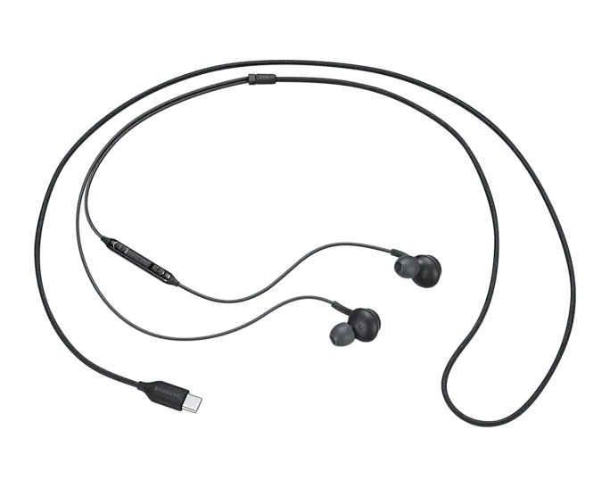 Original Retail SAMSUNG USB C +3.5mm AKG Earphones S21 S22 S23 Ultra Earbuds AU
