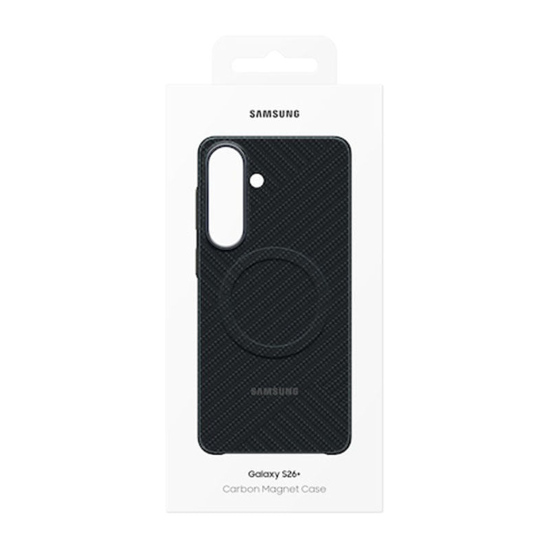 Samsung Galaxy S26+ Carbon Magnet Case - Black