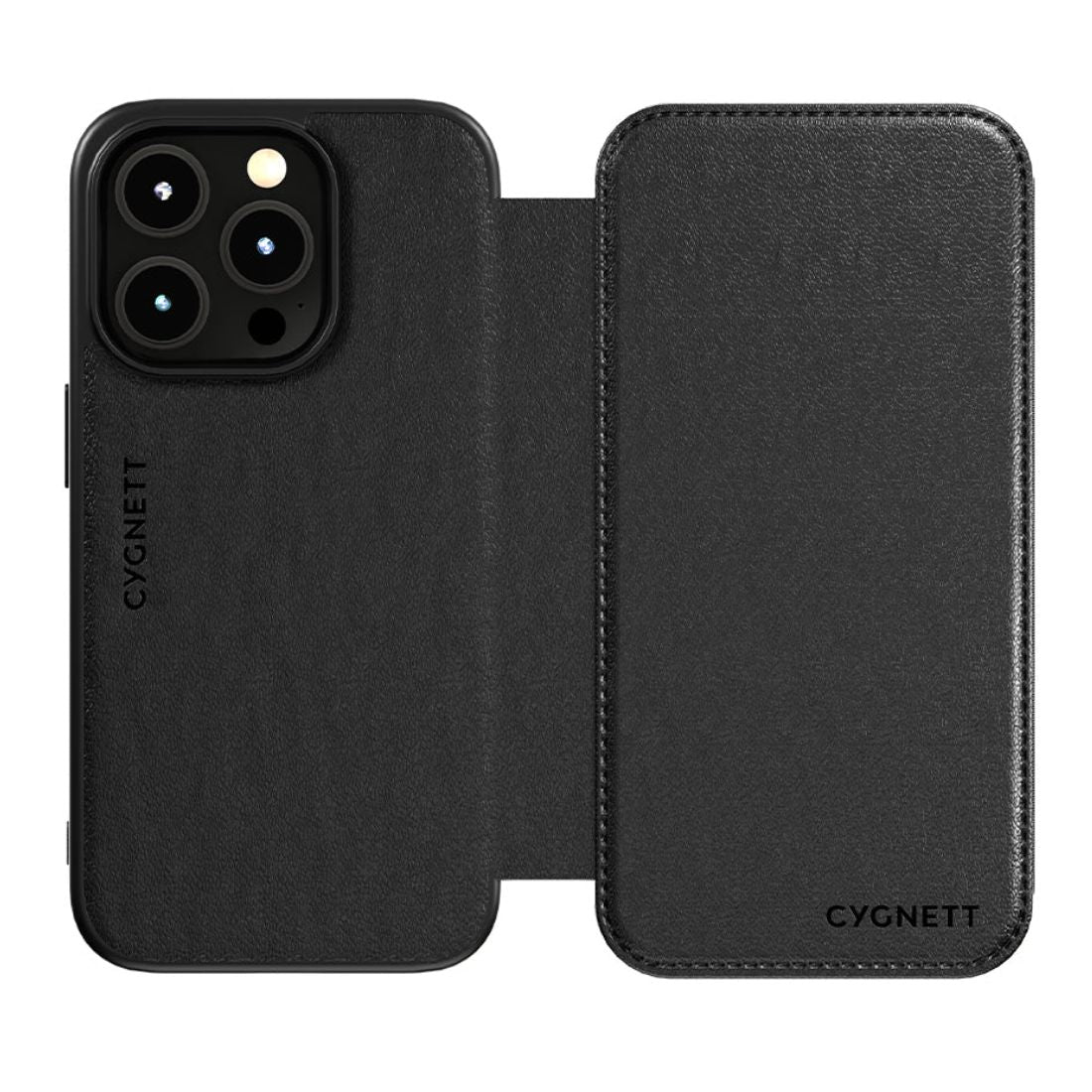 Cygnett MagWallet Magnetic Wallet Case for iPhone 15 Pro- Black
